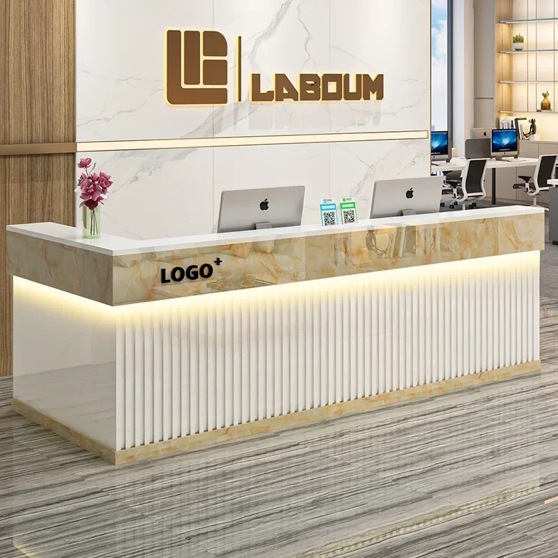 Office Furniture Bali - Balcão de Recepção Moderno para Salão,
