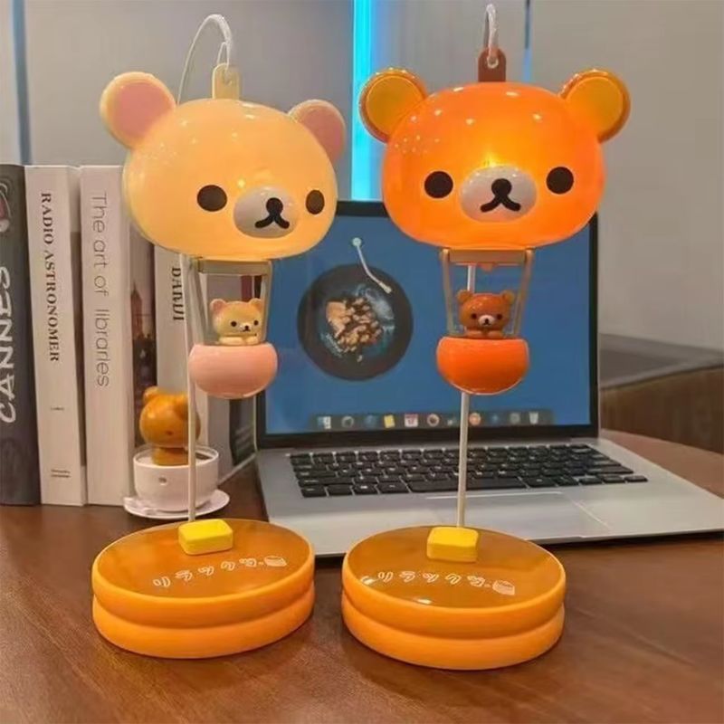Office Furniture Design - Luminária de Mesa Rilakkuma Urso Fofo,