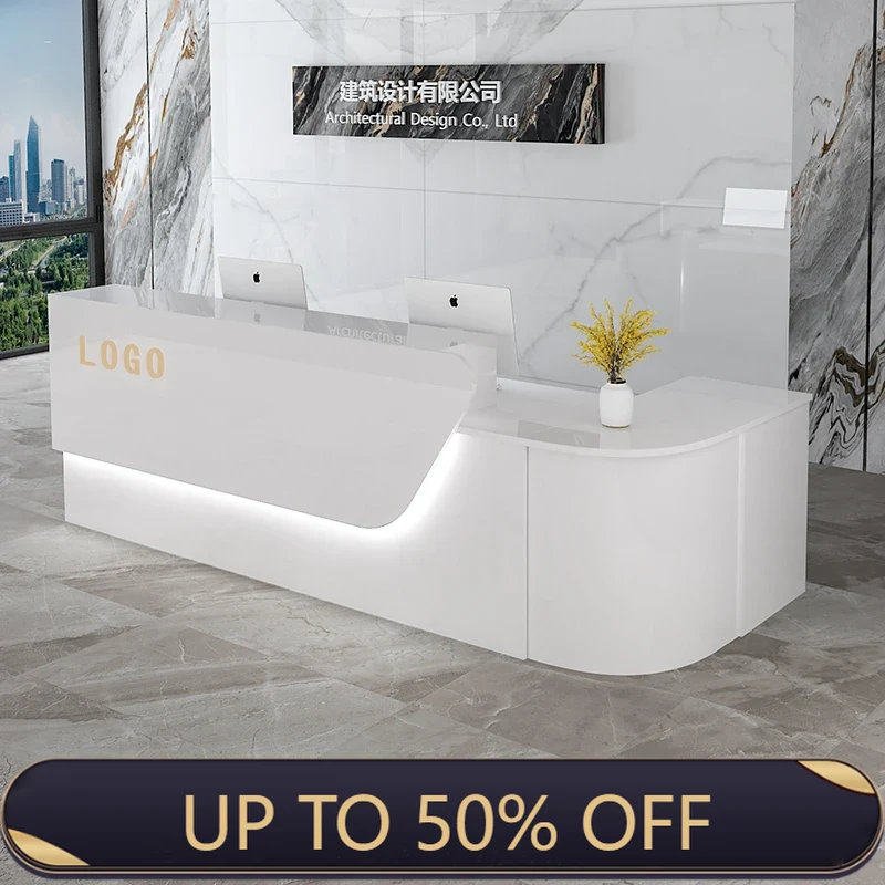 Office Furniture Bali - Balcão de Recepção de Luxo para