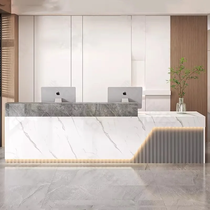 Office Furniture Bali - Mesas de Recepção Modernas de Luxo,