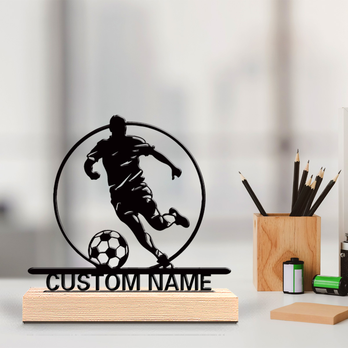Office Furniture Design - Estátua de Metal Personalizada de Jogador