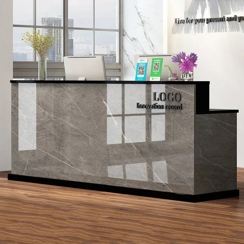 Office Furniture Bali - Mesas de recepção de beleza personalizadas,