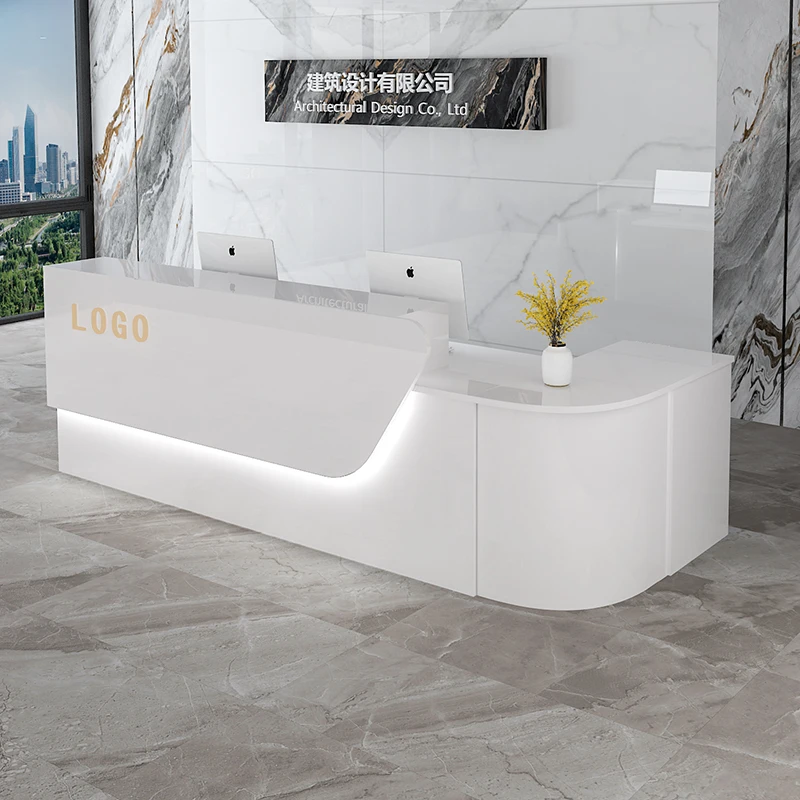 Office Furniture Bali - Balcão de Recepção de Luxo para