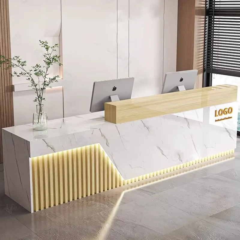 Office Furniture Bali - Mesas de recepção de luxo modernas,