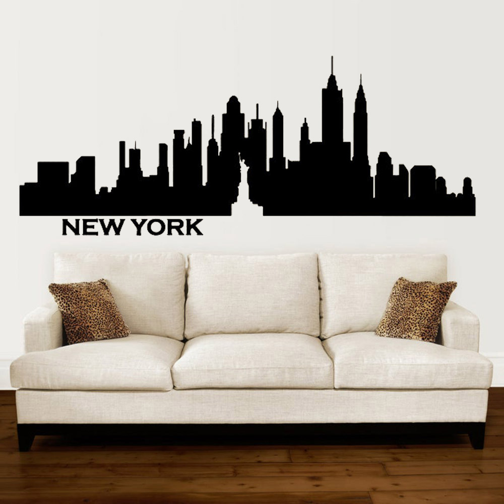 Nova york cidade decalque da p - Office Furniture York avaliação e preço