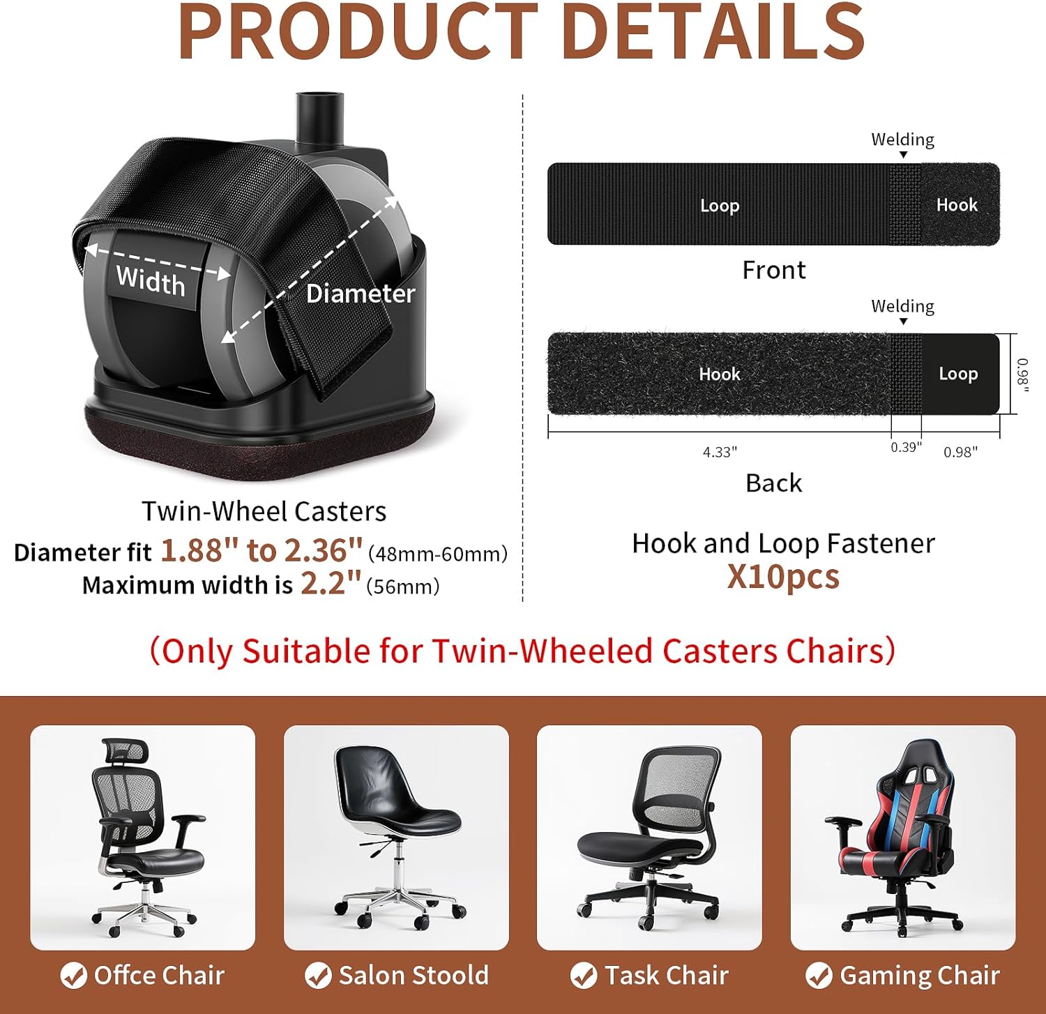 Protetores de Pés de Cadeira ( - Office Furniture Heaven avaliação e preço