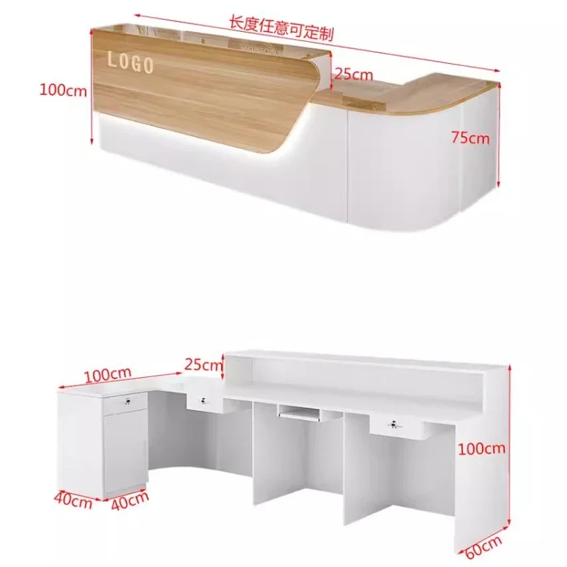 Balcão de Recepção de Luxo par - Office Furniture Bali avaliação e preço