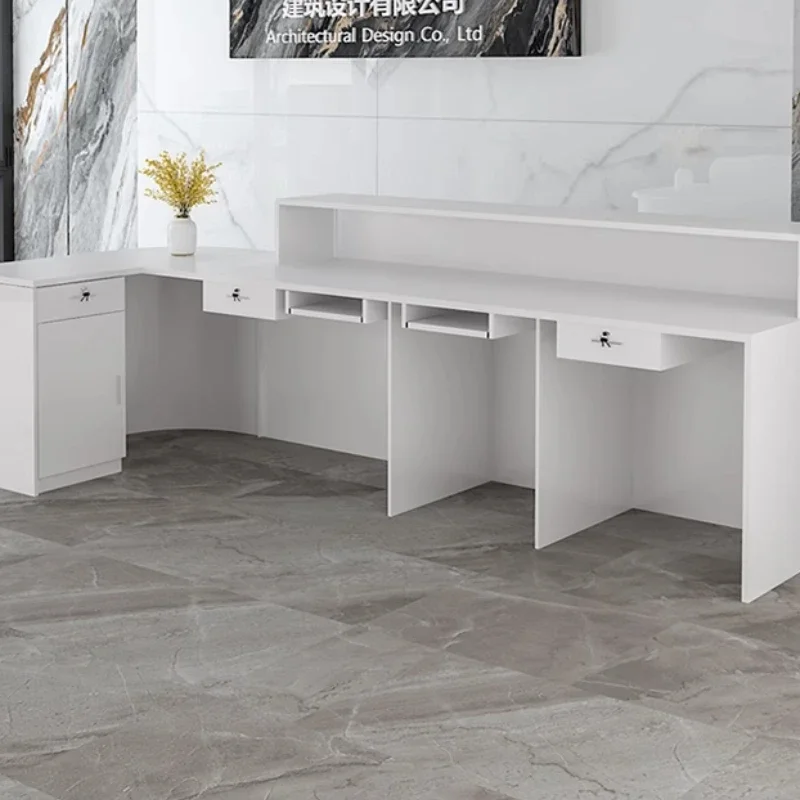 Balcão de Recepção de Luxo par - Office Furniture Bali avaliação e preço