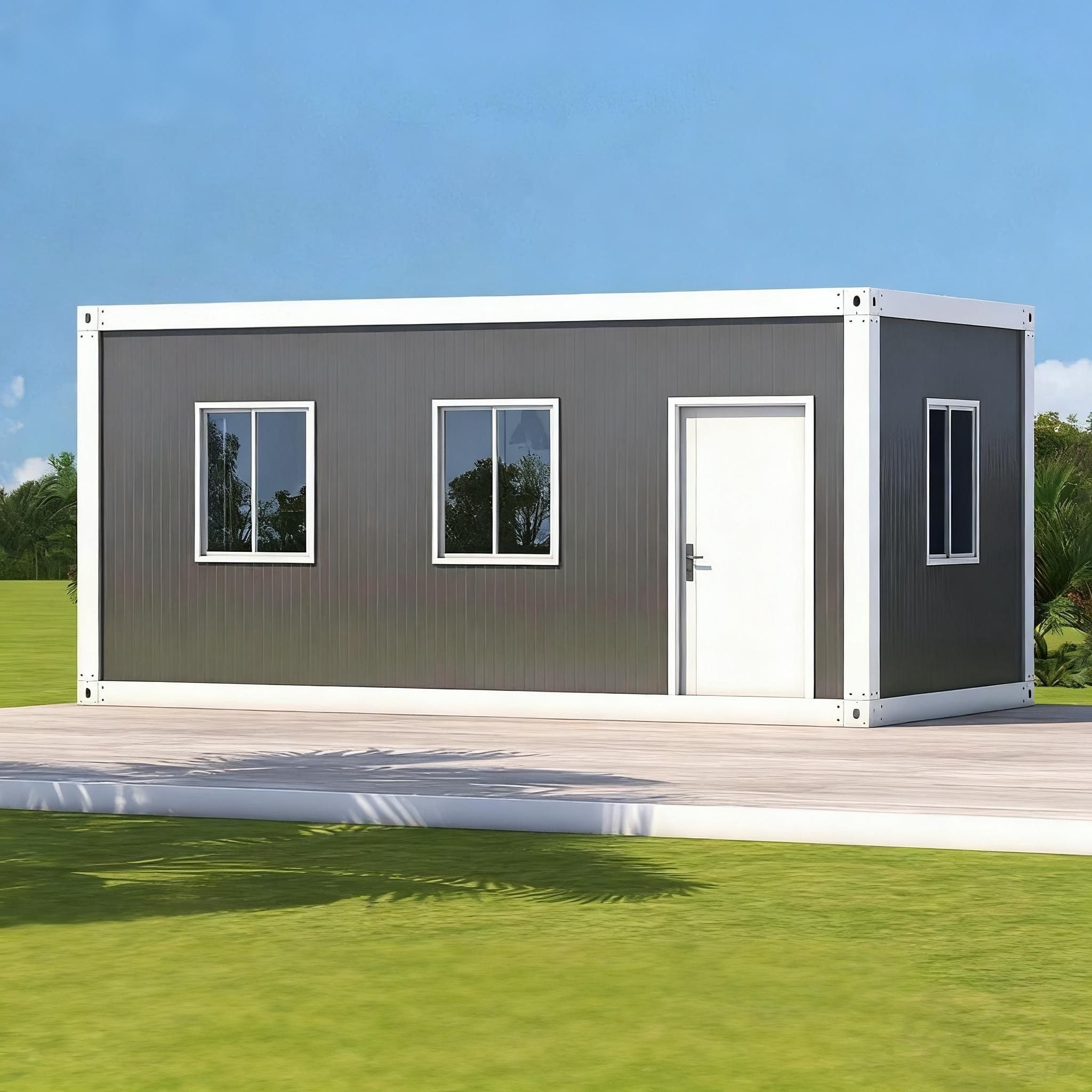 Casa Container à Prova de Chuv - Office Furniture Design avaliação e preço