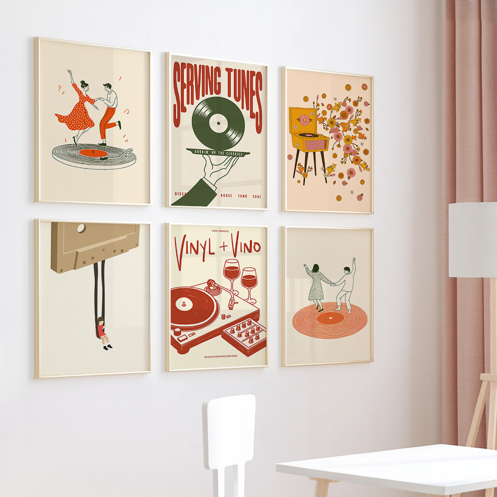 1 unidade Pôster de Música Vin - Office Furniture Design avaliação e preço