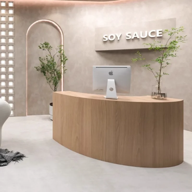Mesa Curva de Madeira para Est - Office Furniture Bali avaliação e preço