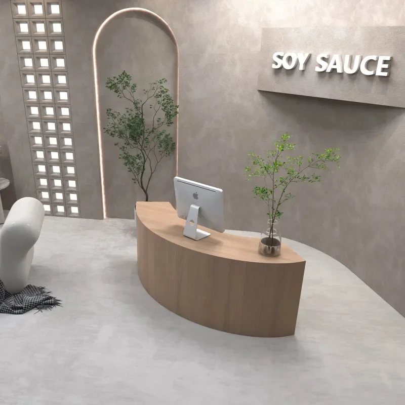 Mesa Curva de Madeira para Est - Office Furniture Bali avaliação e preço