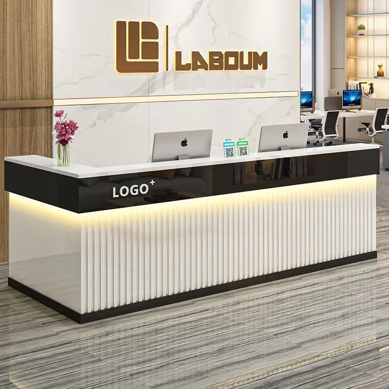 Balcão de Recepção Moderno e E - Office Furniture Bali avaliação e preço