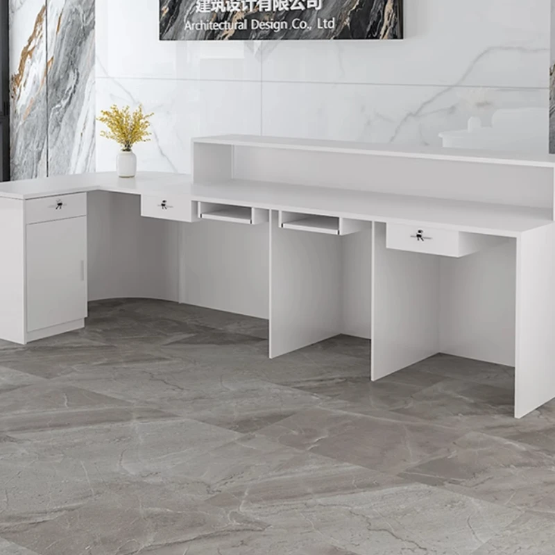 Balcão de Recepção de Luxo par - Office Furniture Bali avaliação e preço