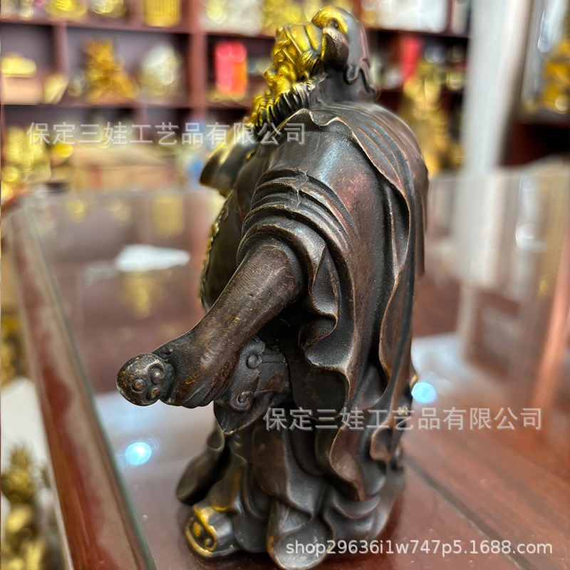 Estátua de Bronze Zhong Kui, D - Office Furniture Heaven avaliação e preço
